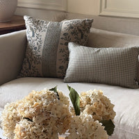 Gingham Lumbar Pillow