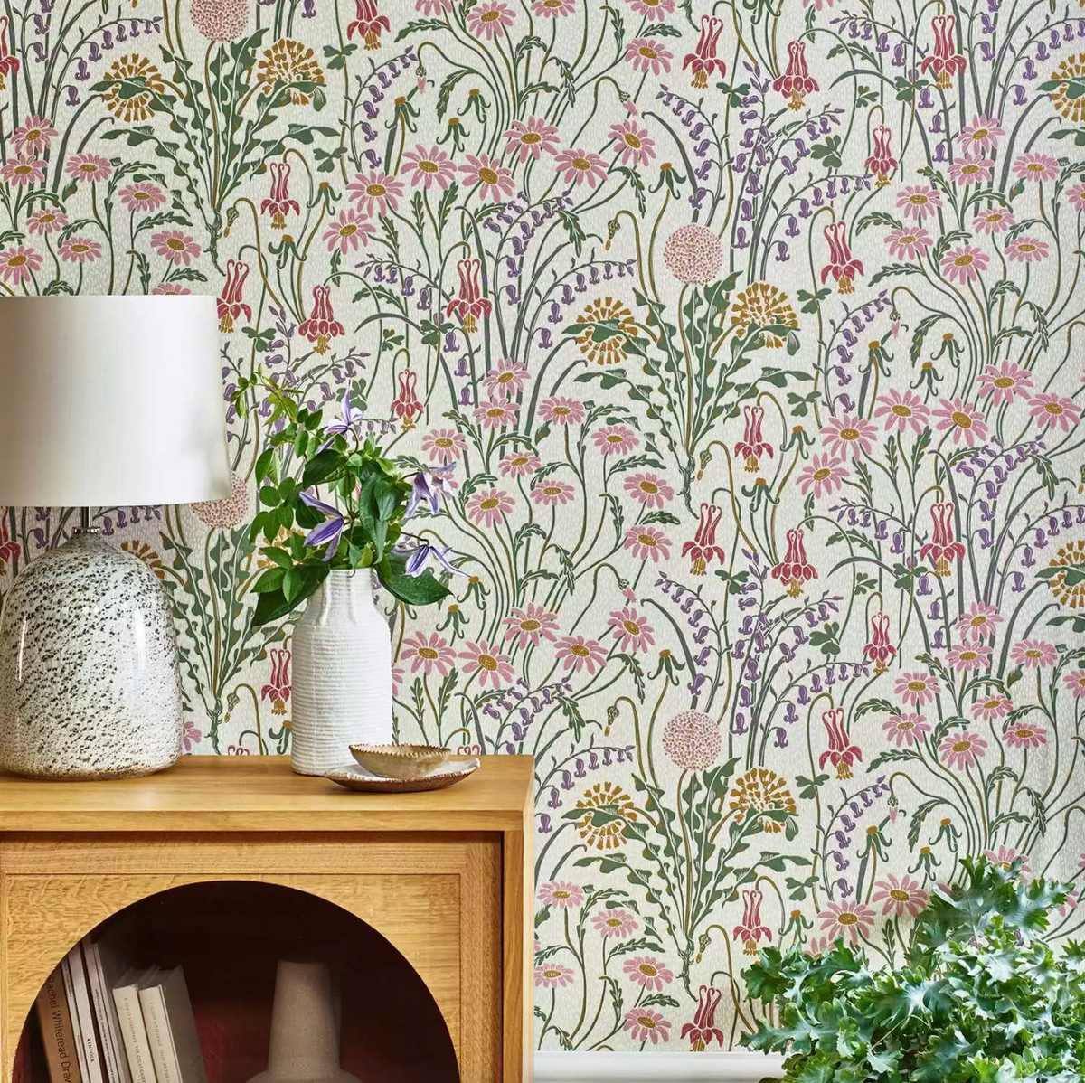 Flower Meadow Decorative Wallpaper - Ruum Concepts – rūūmconcepts